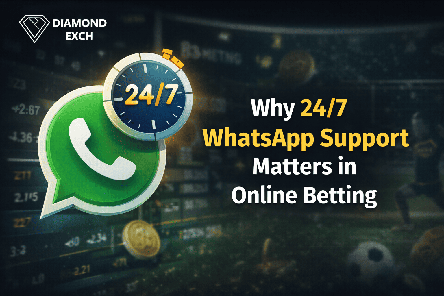 You are currently viewing Why 24/7 WhatsApp Support Matters in Online Betting